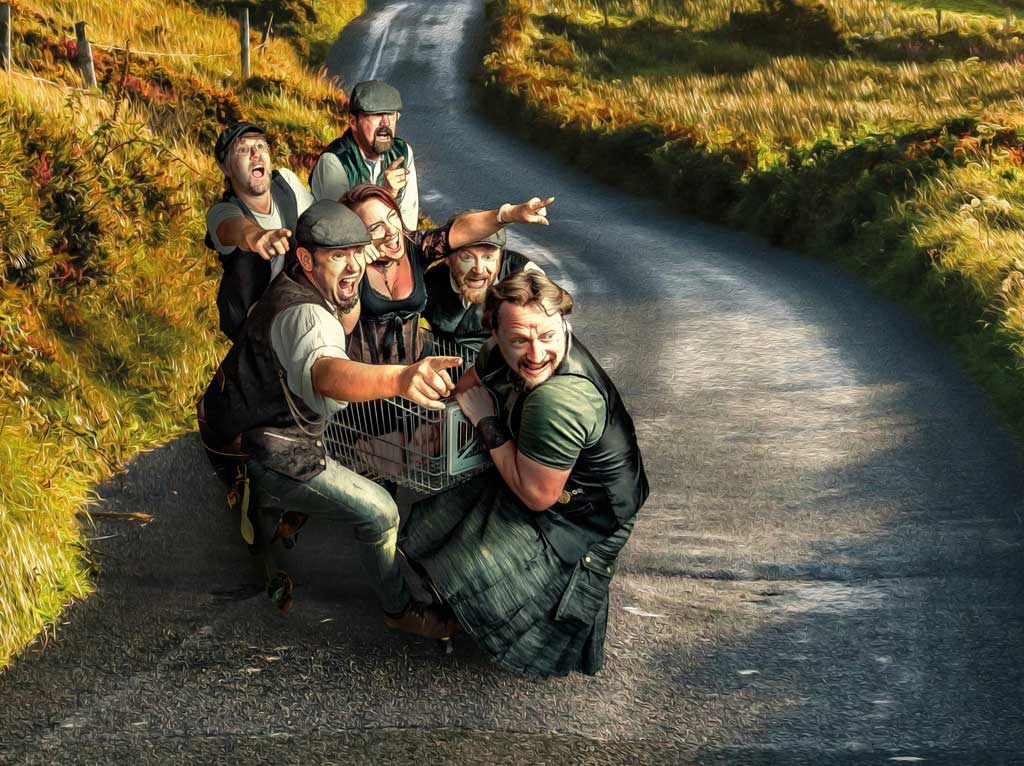 Konzert mit der Irish Folk Rock Band Tir Nan Og - Das Grosse Treffen