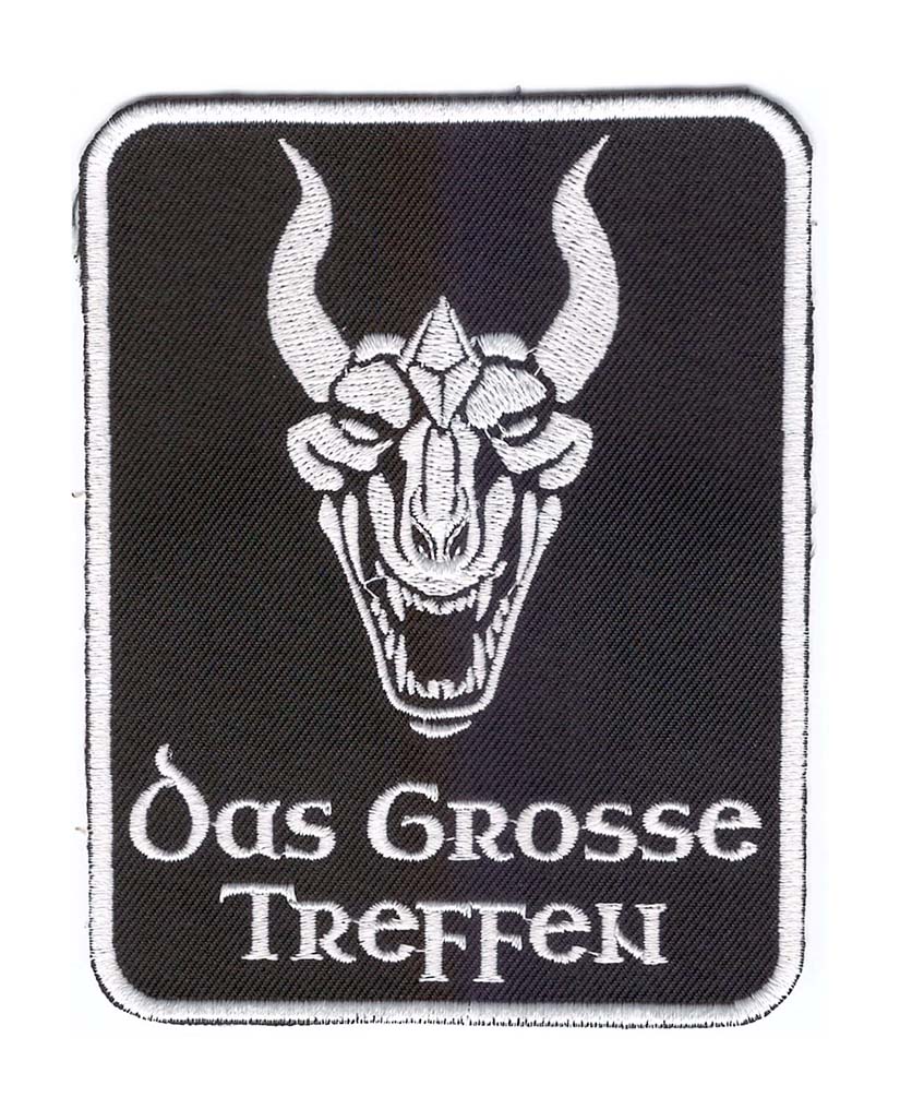 DGT Patch Das Grosse Treffen mit Drachenkopf - Online Shop Das Grosse Treffen