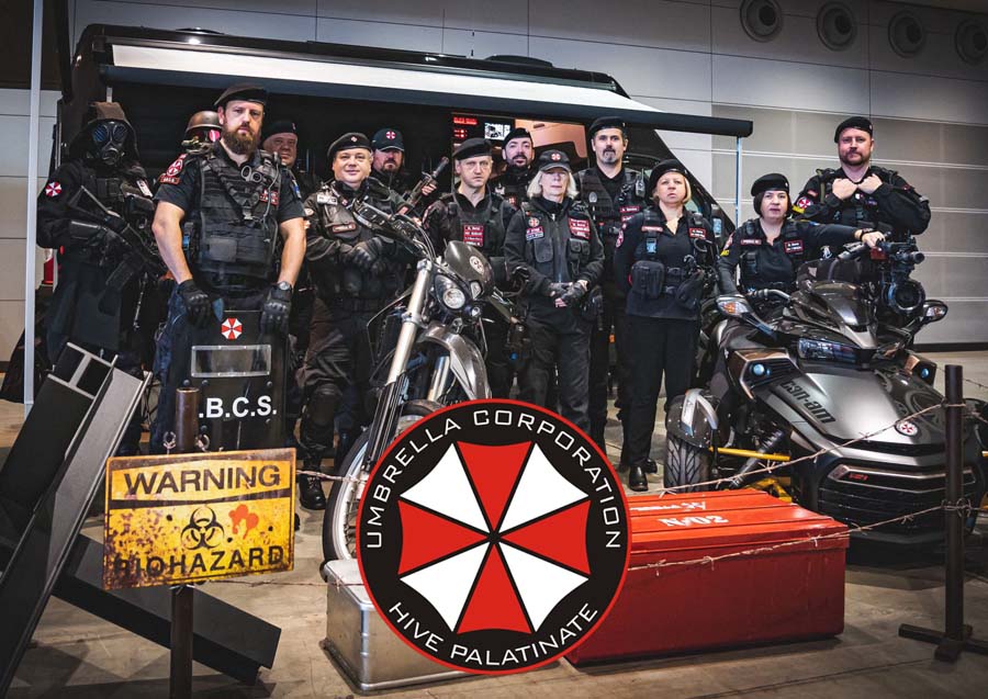 Umbrella Corporation Hive Palatinate - Walking Act - Das Grosse Treffen Das Fantasy Festival - DGT