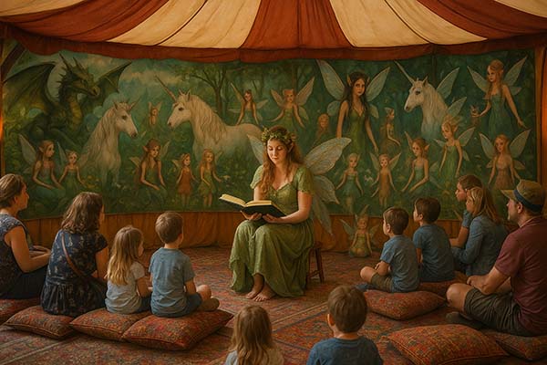 Autorenecke mit bekannten Fantasy und Sci-Fi Autoren - Das Fantasy Festival Das Grosse Treffen
