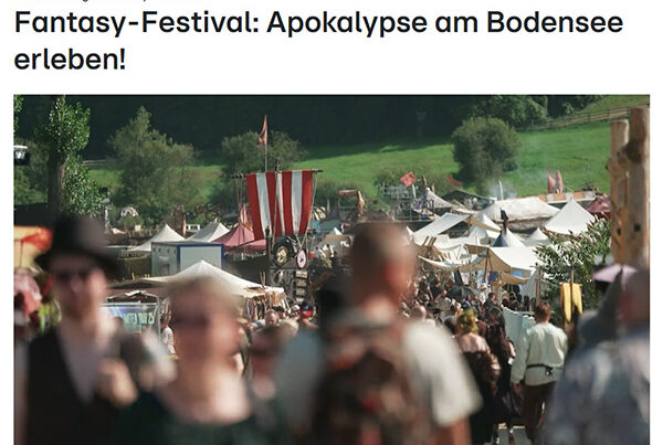 RTL TV-Reportage über Das Grosse Treffen 2025 Das Fantasy Festival in Aach am Bodensee/Hegau, Deutschland