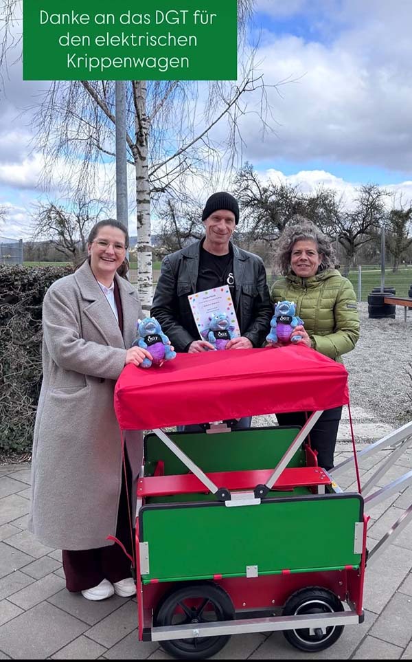 DGT Spendenaktion Kinderkrippe in Volkertshausen