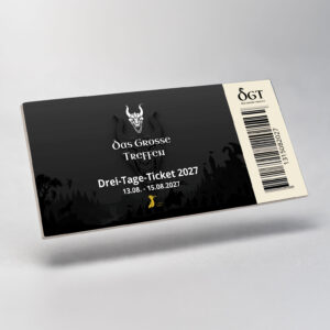 Early Bird - Drei-Tage-Ticket 2027